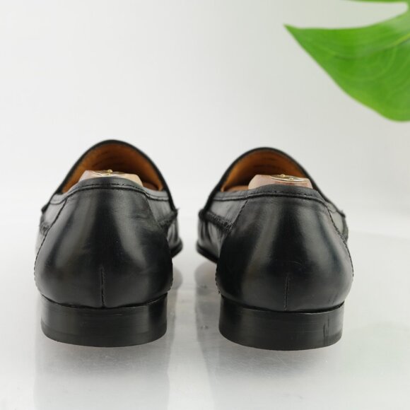 Johnston Murphy Mens Loafer Size 10 M Black Calfskin Leather Tasseled Dress Shoe main image 4